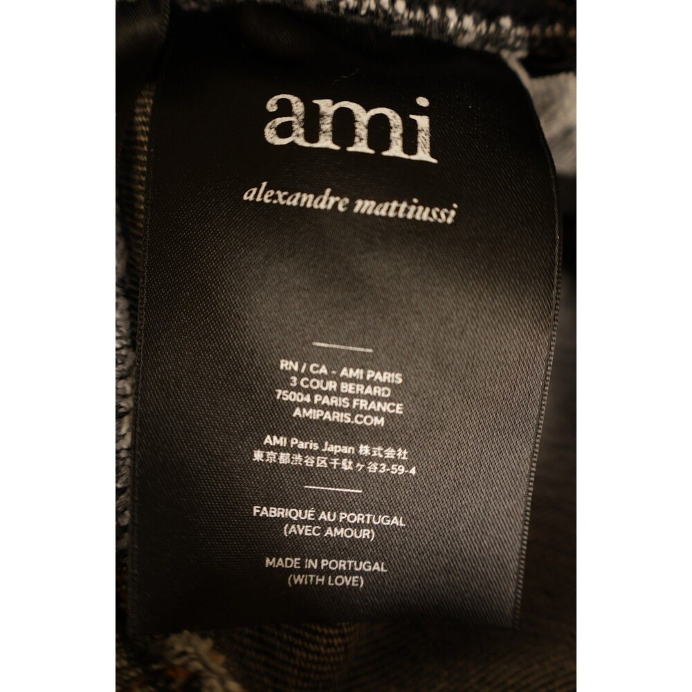 AMI Paris Faded Grey Acid Wash Denim Jeans Mens Size 31 NWOT 100% Cotton Luxury - Picture 7 of 15